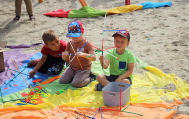 Letni piknik rodzinny na placu zabaw w Trojanowie (2.07.2023) 31