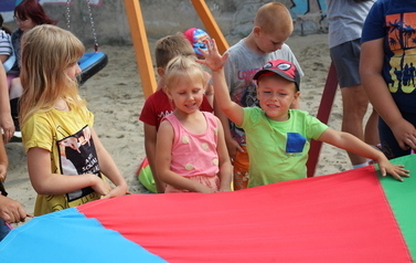 Letni piknik rodzinny na placu zabaw w Trojanowie (2.07.2023) 38