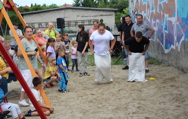 Letni piknik rodzinny na placu zabaw w Trojanowie (2.07.2023) 45