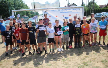 Wyzwanie biegowe dla dzieci w Karwowie (15.07.2023) 6