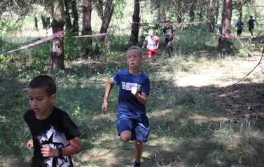 Wyzwanie biegowe dla dzieci w Karwowie (15.07.2023) 28
