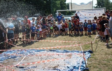 Wyzwanie biegowe dla dzieci w Karwowie (15.07.2023) 54