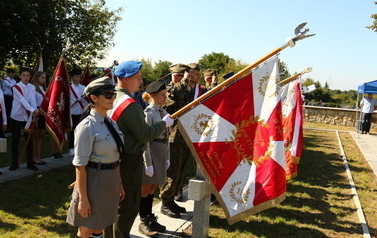 84. rocznica Bitwy nad Bzurą - uroczystości na cmentarzu w Trojanowie (17.09.2023 r.) 22