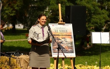 Narodowe Czytanie 2023 w parku Garbolewskiego (9.09.2023 r.) 39
