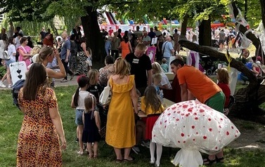 Miejski Dzień Dziecka w parku Garbolewskiego (26.05.2024 r.) 79