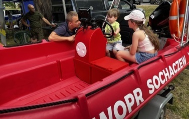 Miejski Dzień Dziecka w parku Garbolewskiego (26.05.2024 r.) 82