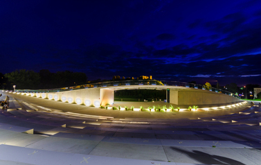 The Amphitheatre at Night