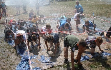 Wyzwanie biegowe dla dzieci w Karwowie (15.07.2023) 65