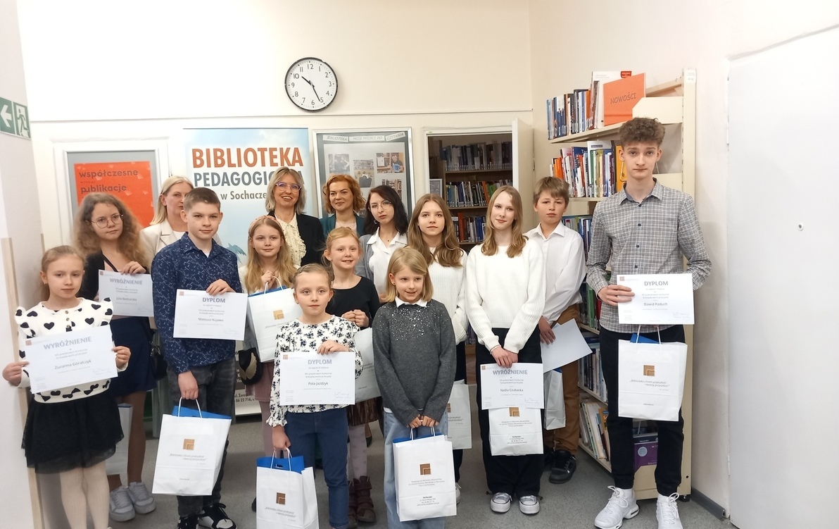 Zdjęcie do Warto czytać - podsumowanie konkursu Biblioteki Pedagogicznej