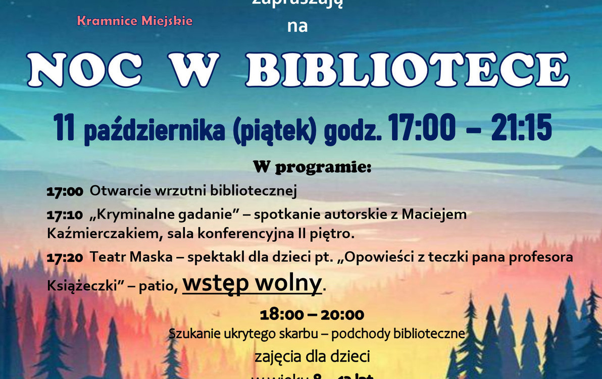 Zdjęcie do  Przed nami X edycja akcji Noc Bibliotek