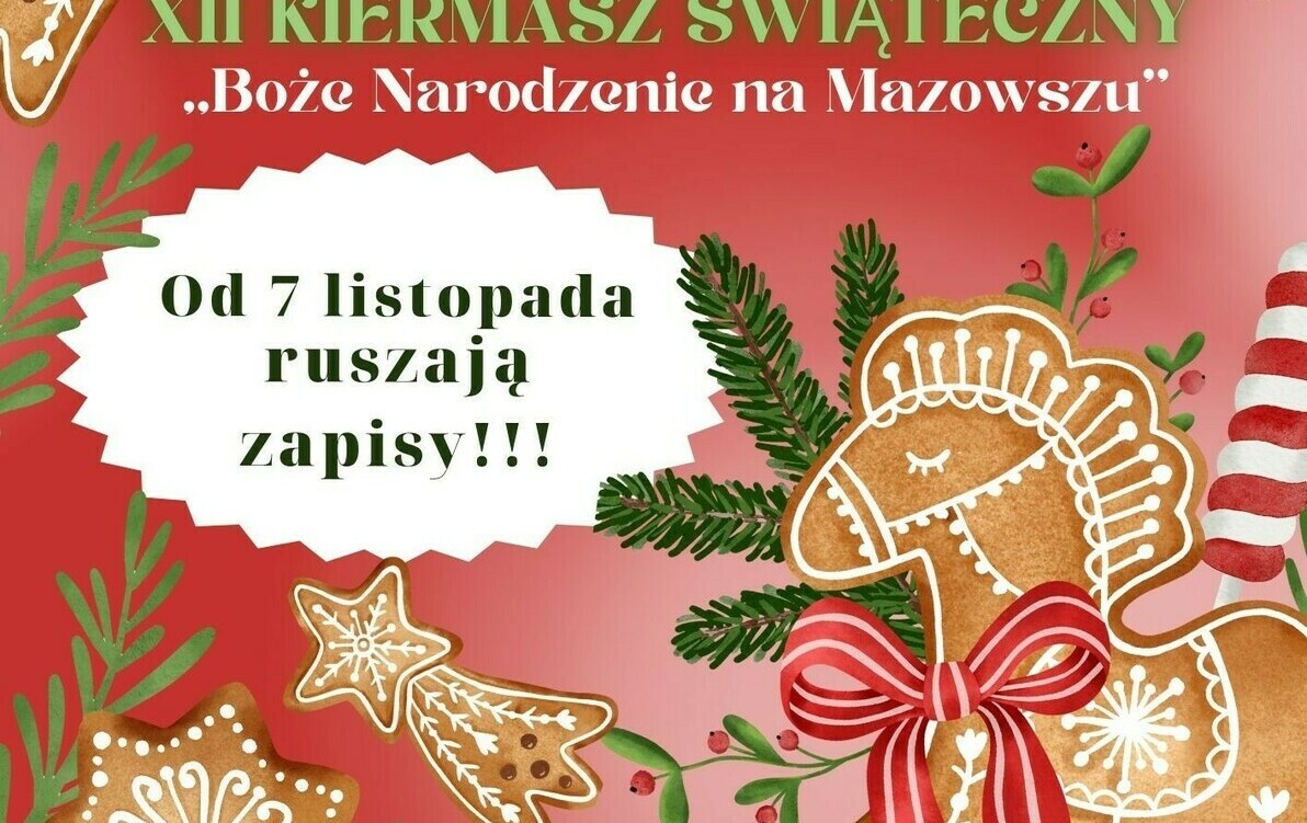 Zdjęcie do Zapisy na kiermasz świąteczny od 7 listopada