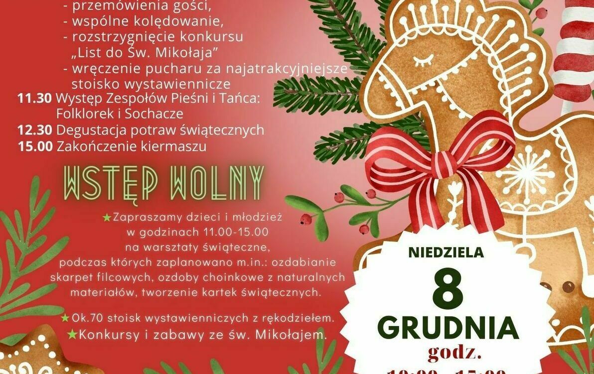 Zdjęcie do Kiermasz Świąteczny &quot;Boże Narodzenie na Mazowszu&quot;