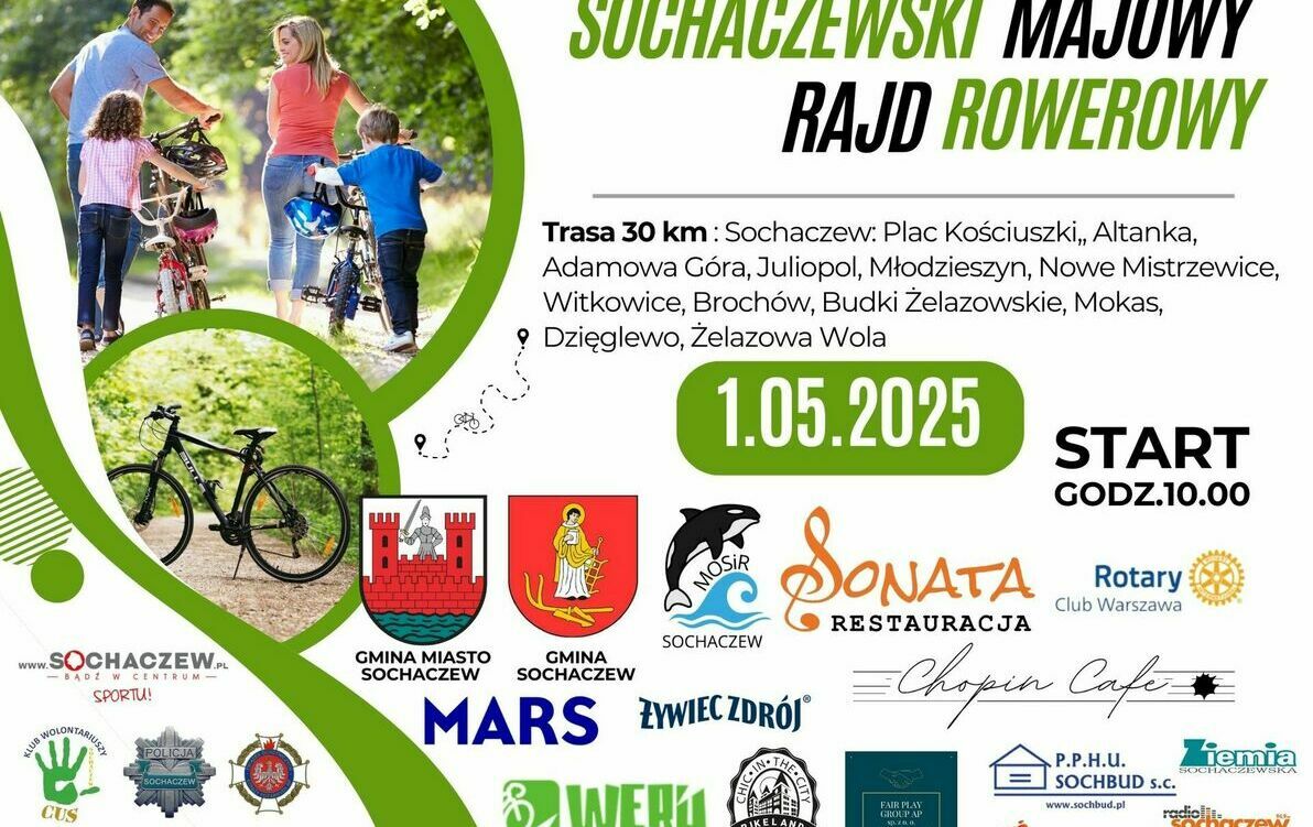Zdjęcie do Tradycyjnie w maju na rowery