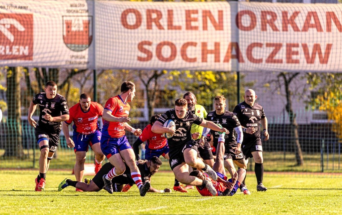 Zdjęcie do Efektowne zwycięstwo rugbist&oacute;w