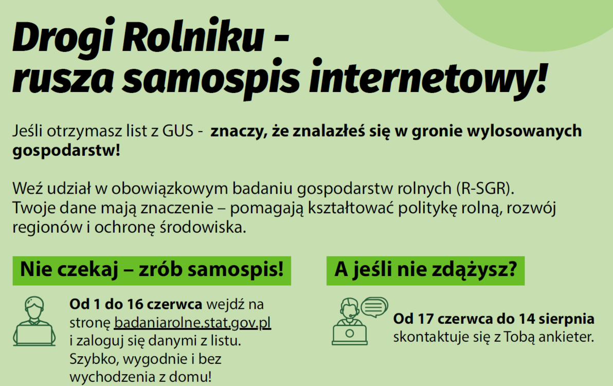 Zdjęcie do Zintegrowane statystyki gospodarstw rolnych 2026