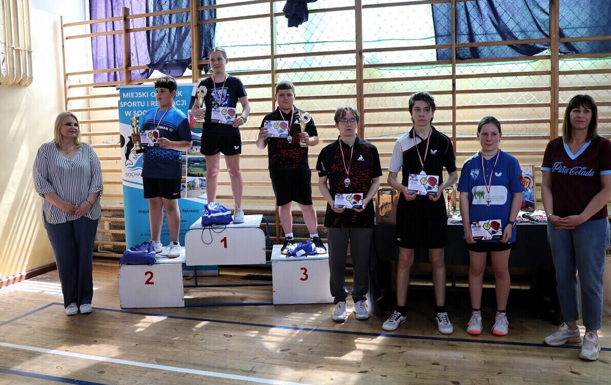 Zdjęcie do Finał Grand Prix Sochaczewa w tenisie stołowym