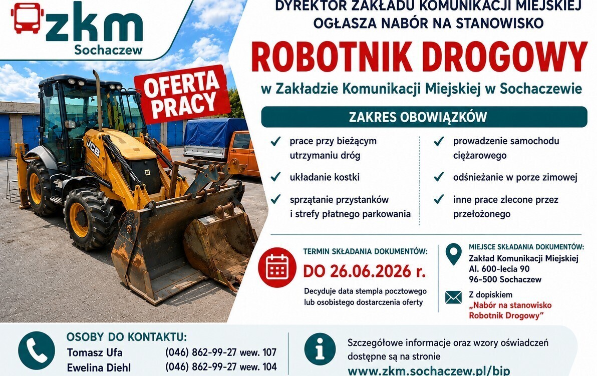 Zdjęcie do ZKM - oferta pracy