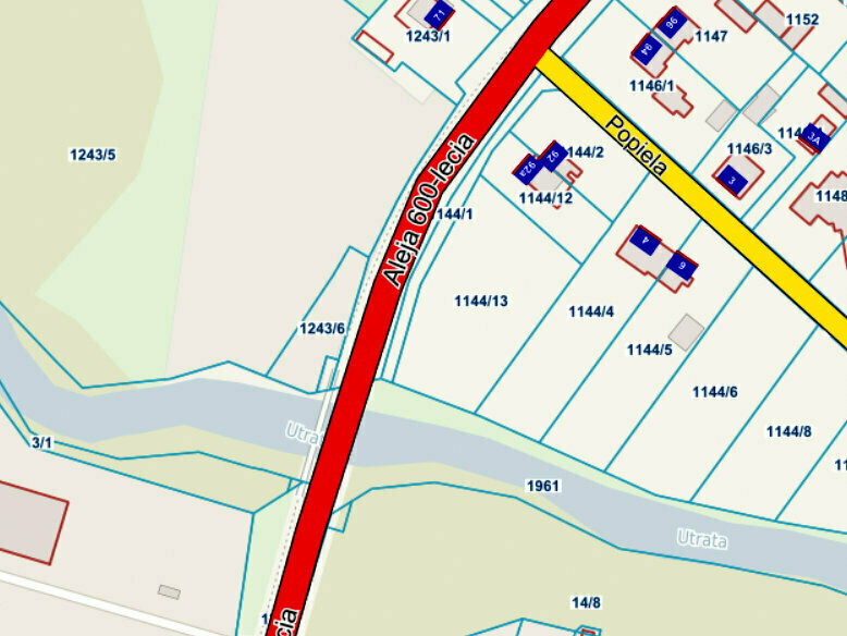 Zdjęcie do Przebudowa al. 600-lecia. Działka dla MZDW