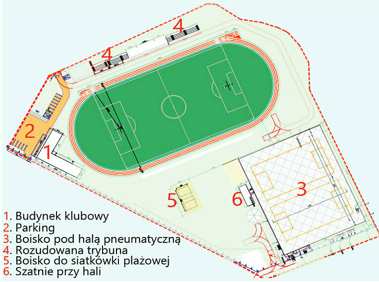 Zdjęcie do Tak zmieni się stadion w Chodakowie