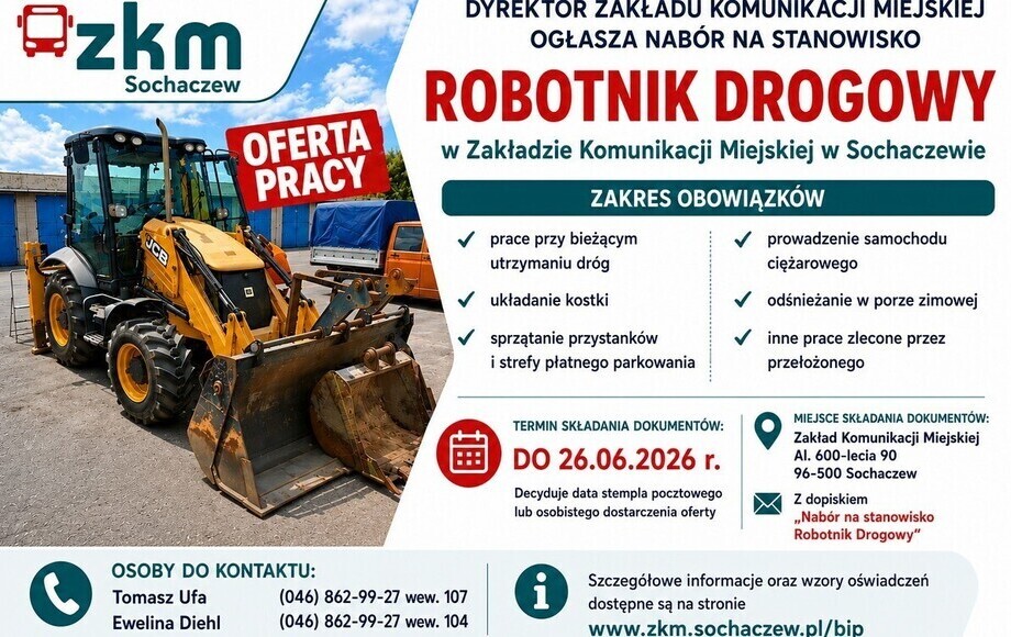Zdjęcie do ZKM - oferta pracy