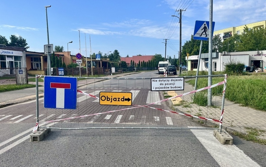Zdjęcie do Utrudnienia na ulicy Kochanowskiego