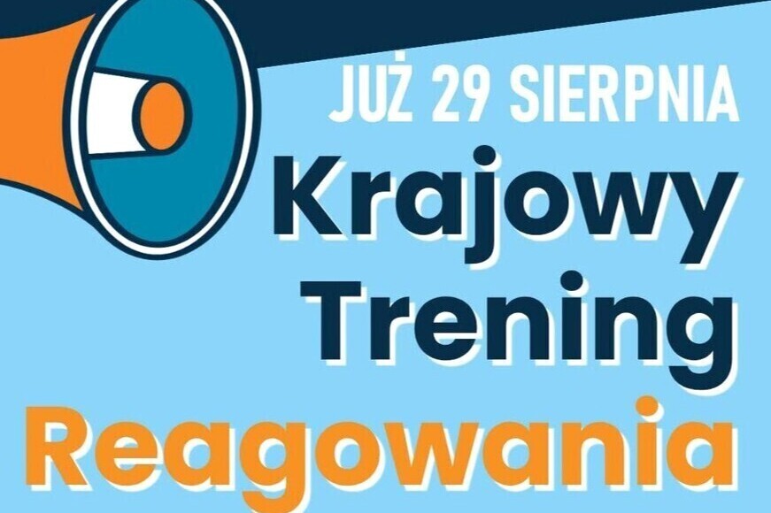Zdjęcie do 29 sierpnia mieszkańcy przećwiczą właściwe reagowanie w...