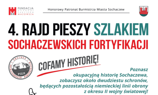 Zdjęcie do Rajd pieszy szlakiem sochaczewskich fortyfikacji już 19 maja