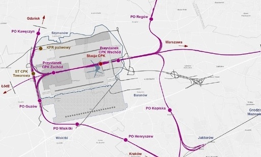 Zdjęcie do Centralny Port Komunikacyjny z decyzją środowiskową