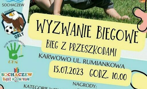 Zdjęcie do Wyzwanie Biegowe - bieg z przeszkodami dla dzieci