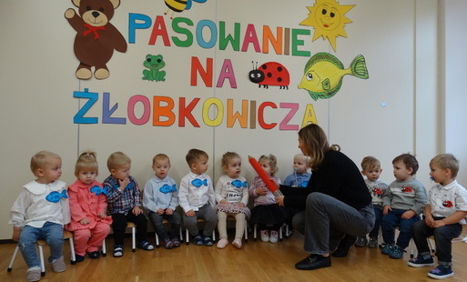 Zdjęcie do Pasowanie na &bdquo;żłobkowicza&rdquo;