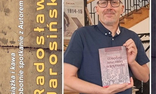 Zdjęcie do Książka i kawa z Radosławem Jarosińskim
