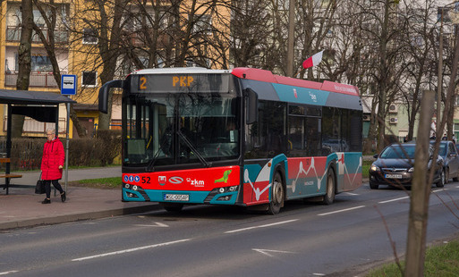 Zdjęcie do Autobusy ZKM w święta