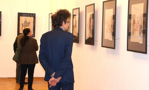 Zdjęcie do &bdquo;Dzieje jazdy polskiej&rdquo; na wystawie w naszym muzeum