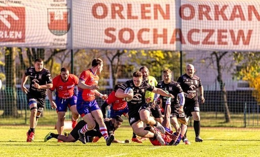Zdjęcie do Efektowne zwycięstwo rugbist&oacute;w