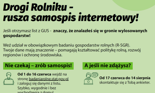 Zdjęcie do Zintegrowane statystyki gospodarstw rolnych 2026