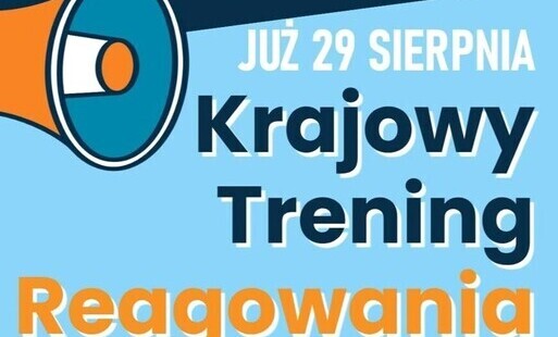 Zdjęcie do 29 sierpnia mieszkańcy przećwiczą właściwe reagowanie w sytuacjach zagrożenia
