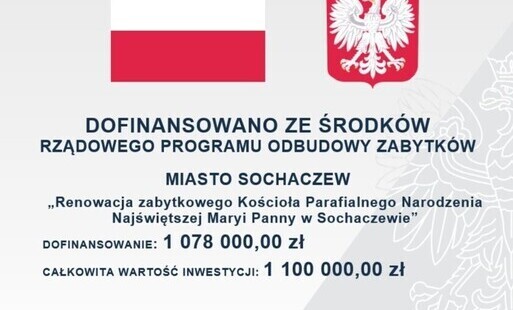Zdjęcie do Renowacja zabytkowego kościoła w Sochaczewie. Parafia szuka wykonawcy