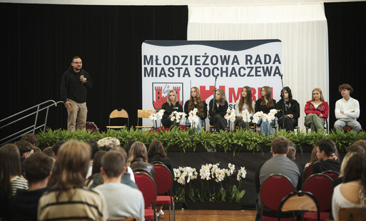 Zdjęcie do Spotkania w sochaczewskich szkołach przed wyborami do Młodzieżowej Rady Miasta
