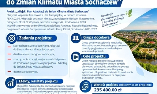 Zdjęcie do Sochaczew przygotowuje się na wyzwania związane ze zmianami klimatu