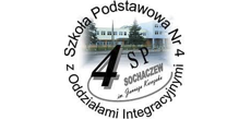 Logo Szkoły Podstawowej nr 4 w Sochaczewie