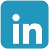 Zdjęcie przedstawia logo platformy LinkedIn